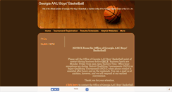 Desktop Screenshot of gaaauboysbasketball.com